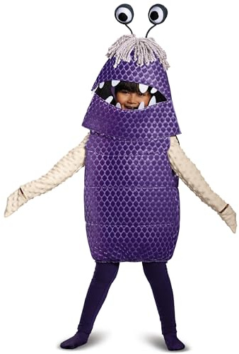 Disguise Monsters Inc. Boo Deluxe Costume, Official Monsters Inc. Costume for Toddlers, Small (2T)