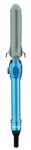 BaBylissPRO Nano Titanium Spring Curling Iron, 1.25 Professional Spring Hair Curler for Long Lasting Curls & All Hair Types