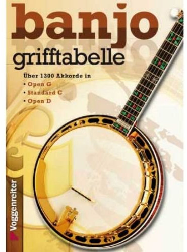 Voggenreiter - Grifftabelle für Banjo