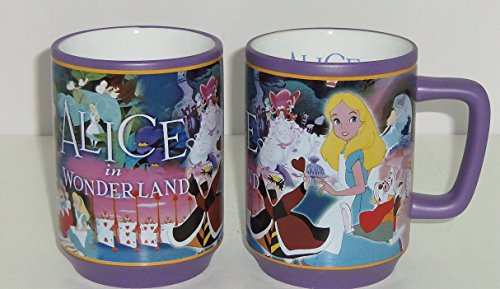 Tienda de Disney Alicia en el país de las maravillas película momentos taza de café Cup Protector de arte