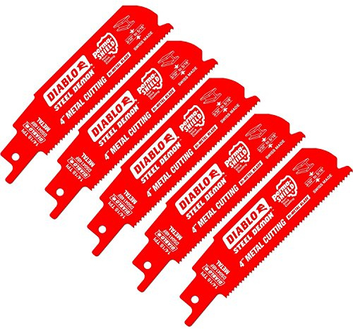 Steel Demon Bi-Metal Reciprocating Blade, 4-Inch