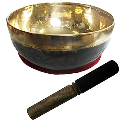 Klangschale Universalklangschale Bengalische Bengali Therapieklangschale. Ca. 900-1100g, ca. 21-22cm, ca. 8-9cm hoch. 70007