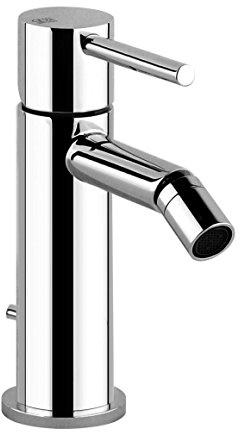 Gessi Emporio Via Tortona Bidet-Einhebelmischer, Ablaufgarnitur 1 1/4, Ausladung 98 mm, 18607031, Farbe: Chrom - 18607031
