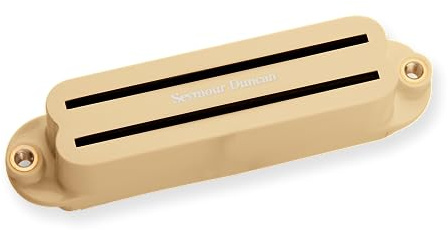 Seymour Duncan SHR-1B-C Humbucker Single Size Hot Rails Strat Pickup für E-Gitarre Weiß