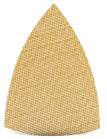MENZER Ultranet Klett-Schleifgitter, 150 x 100 mm, f. Deltaschleifer, Weißes Edelkorund (25 Stk.) K100