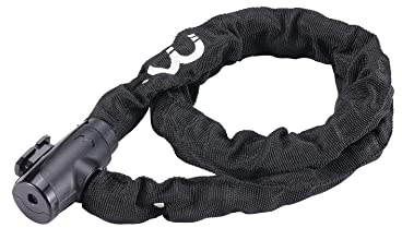 BBB Cycling - Candado antirrobo de bicicleta con llaves, resistente, fabricado en acero y recubierto con nailon, diseñado para bicicleta de carretera, MTB o urbana. Color Negro - Modelo BBL-48