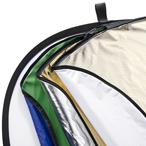 Walimex 7-in-1 Faltreflektor Set (102x168 cm, mit 7 verschiedene Bezüge)