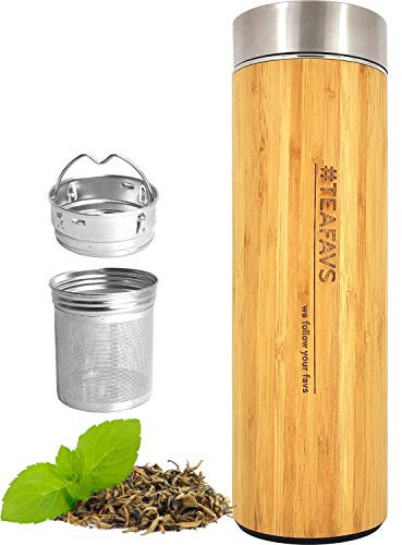 Thermos per bevande Variante 3: 1x Amapodo Teebereiter 500ml