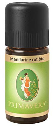 PRIMAVERA Ätherisches Öl Mandarine rot bio 10 ml - Aromaöl, Duftöl, Aromatherapie - entspannend, entkrampfend - vegan