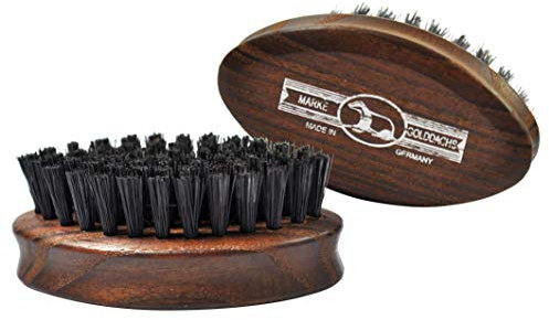 Bartbürste aus Eschenholz mit Wildschweinborsten (ca. 65 x 35 mm)