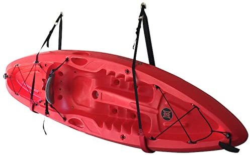 COR Surf Kajak Wandhalterung und SUP Halterung - Hochbelastbare, Gepolsterte Wandaufbewahrungsschlaufe als Kajak und Sup Board Halterung