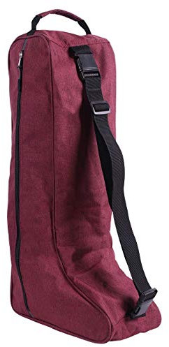 ARBO-INOX - Stiefeltasche - mit Schultergurt und Handgriff (Bordeaux)