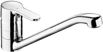 Roca,L20,Grifería monomando para cocina con caño giratorio, Cold Start,A5A8909C00