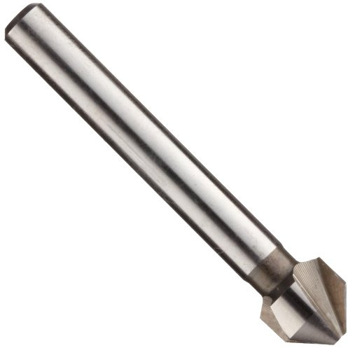 Dormer Avellanador G1366.0 Series G136 HSS 90°, brillante, 6.0 mm x 1.5 mm x 45 mm