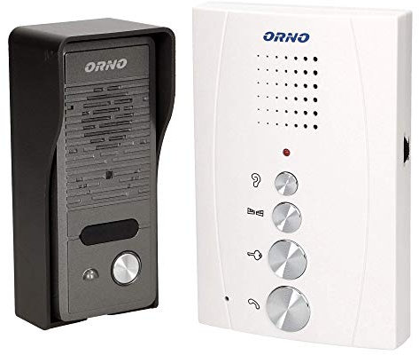 Orno ELUVIO Sprechanlage 1 Familienhaus 4-Draht, Volume Regler, Frteisprecheinrichtung und Torsteuerung