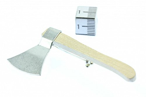 hache Miniblings Broche badges pin Axtbrosche hache de guerre couperet couper du bois - bijoux à la mode à la main I Bouton Pin Pins