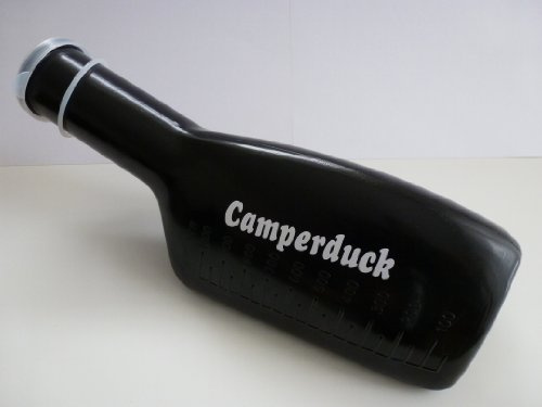 Uriduck Urinflasche für Männer 1000 ml mit weisser Camperduck -Beschriftung