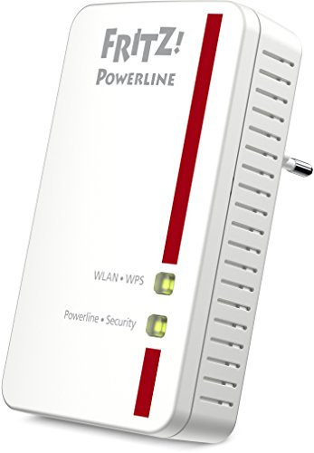 AVM FRITZ!Powerline 540E WLAN-Access Point (500 MBit/s, Fast-Ethernet-Anschlüsse) weiß