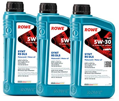 ROWE HIGHTEC SYNT RS DLS SAE 5W-30, 3 Liter (3x1L), 20118