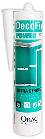 Orac Colla montaggio per profili decorativi FDP700 DecoFix Power Colla extra forte MS-Polymer 290 ml