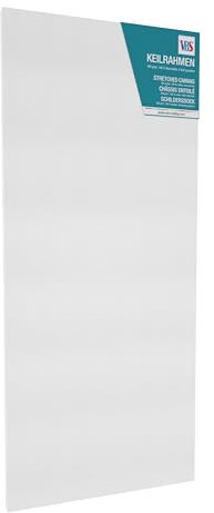 Leinwand auf Keilrahmen Künstlerbedarf doppelt grundiert 30x70cm 380g/qm VBS
