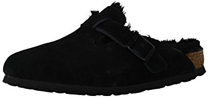 Birkenstock Women's Bosten Clogs, Black, 7/7.5