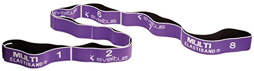 Sveltus Elastiband MULTI 15kg Aqua Gymnastik Fitness Widerstandsband, lila, Keine Größe