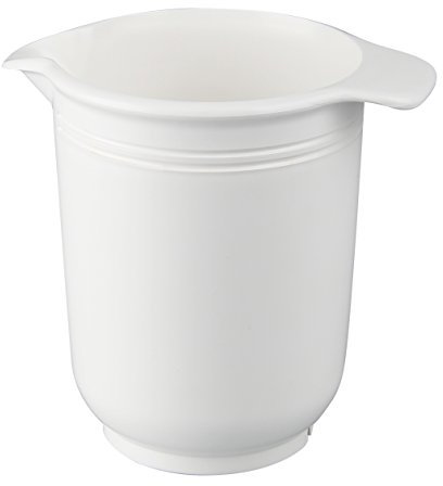 Dr. Oetker 1704 - Cuenco para Mezclar, plástico, Blanco, 11 x 11 x 16 cm