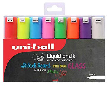 uni-ball 153494343 der Kreidestift ist Regenfest