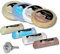 Lux Metal 4 polierpaste 250 g - 4 Polierscheibe 150 mm Polierset set DIY kit Schleifpaste Metall Aluminium, Bank Poliermaschine, Edelstahl, Messing, Kupfer, Holz, Kunststoff, schleifmaschinen, messer