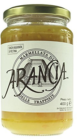 marmellata di arancia gr. 400 Monastero Suore Trappiste di Vitorchiano