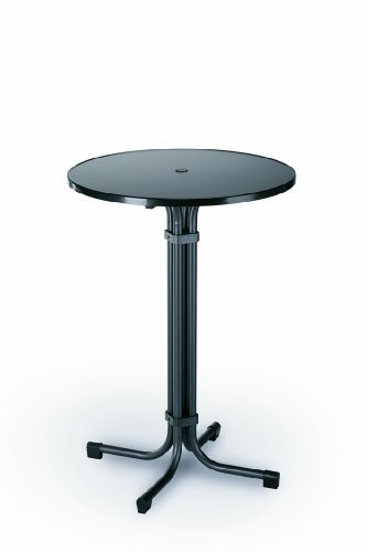 BEST 26570050 Stehtisch Multiflex rund 80 cm, anthrazit