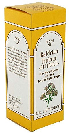 BALDRIANTINKTUR Hetterich 100 ml
