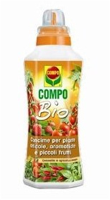 Compo concime piante orticole,aromatiche e piccoli frutti BIO 1 lt