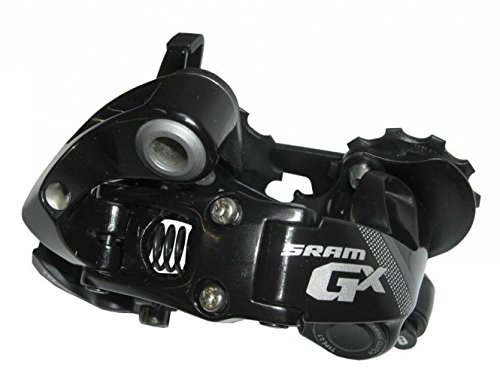 Schaltwerk GX 10-Gang, medium Käfig schwarz, aluminium