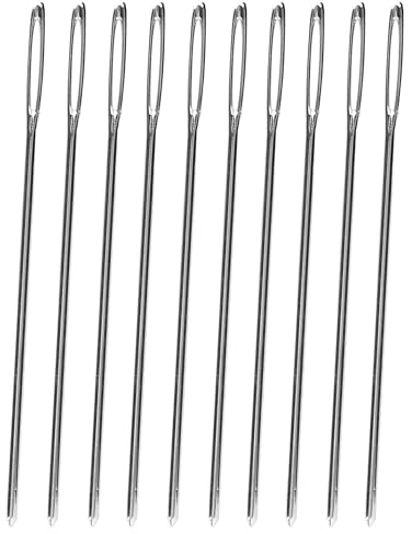 Tandy Leather Stitching Needle Smooth Hand Sewing with Blunt Tip (10 Pack)