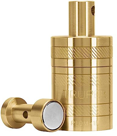 Plomada de latón con centro - 340 g