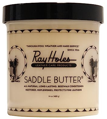Ray Holes Saddle Butter, Ideal for Use on Saddles, Boots, Chaps, Gun Scabbards, Luggage, Holsters, Bridles and Tooled Leather and More, Pint Size