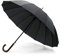 Esperanza London Parapluie Canne, 110 cm, Noir (Schwarz)