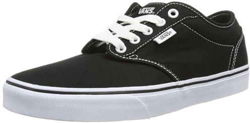 Vans Atwood, Sneaker Donna, Black and White, 35 EU