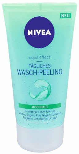 Nivea 81170 Tägliches Waschpeeling, 4er Pack (4 x 150 ml)