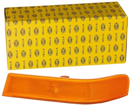 HELLA 2BA 007 775-051 Blinkleuchte - - gelb (amber) | Kompatibel mit: MERCEDES-BENZ VARIO Bus, VARIO Kasten, VARIO Kipper, VARIO Pritsche/Fahrgestell, VARIO Triebkopf