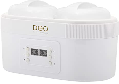 Deo Double Digital Fast Heat Professional Wax Electric Heater Warmer Pot - Waxing Leg Body for Beauty Therapist Salon College Student - 030461