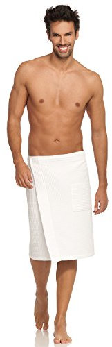 Vossen Herren Saunakilt Will-L weiß one Size