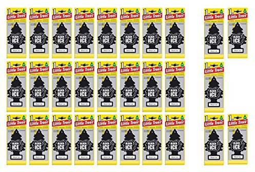 MAGIC TREE BLACK ICE AIR FRESHENER PACK OF 5