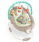 Bright Starts Disney Bébé Winnie l'Ourson Transat Bébé Vibrations Apaisantes Deluxe - Simili Daim, Musique, Barre de Jouets Amovible, 0-6 Mois 6-9 kg (Dots & Hunny Pots)