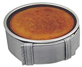 PME LBB172 Backgürtel für 109 x 5 cm Tiefe runde und eckige Backformen, Stoff, Grau, 16 x 2.5 x 27 cm