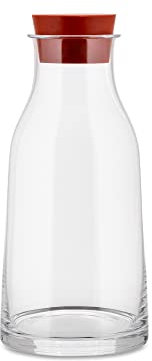 Alessi Tonale Crystalline Glass Carafe with Silicone Stopper