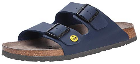 BIRKENSTOCK Unisex Arizona-arbetssko ARIZONA antistatisk Birko-Flor, blå, 40 EU