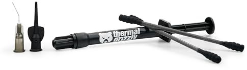 Thermal Grizzly - Conductonaut - 1 Gram - Liquid Metal Compound Thermal Paste - For Maximum Thermal Conductivity while Overclocking CPU/GPU/PS4/PS5/Xbox